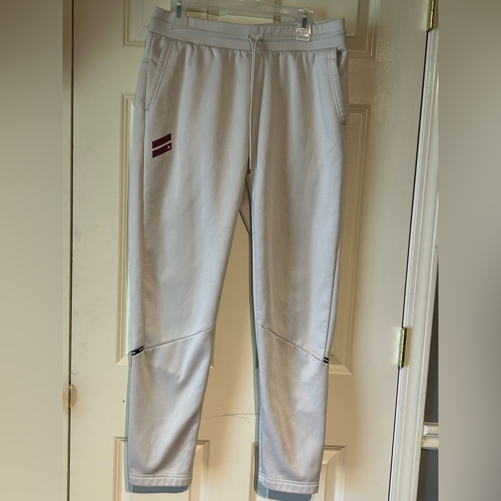 Hurley Mens Exist Fleece Slim Fit Joggers BONE WHITE LARGE